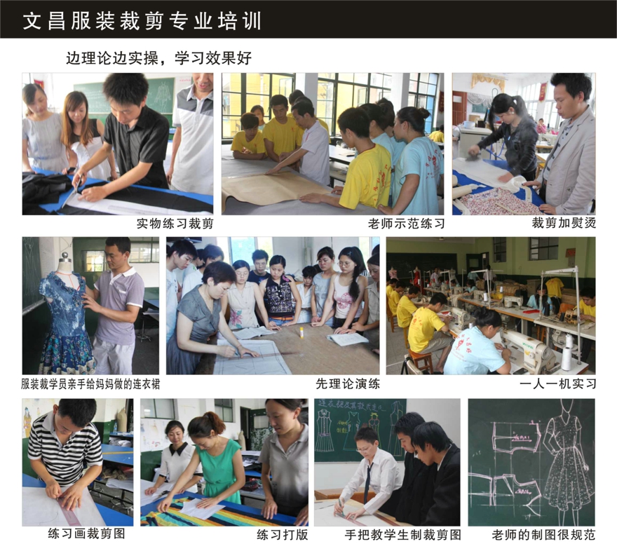 服裝學(xué)校哪家強(qiáng)，服裝學(xué)校哪家好，推薦到湖北武漢最好的文昌服裝學(xué)校|學(xué)服裝裁剪加工技術(shù)就業(yè)率開讓率高